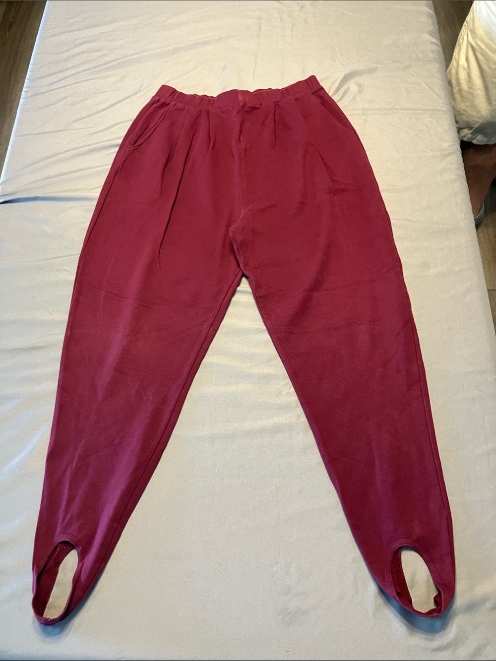 Architect Women's Wine Stirrup Track Pants